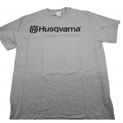 Gilet à manches courtes, t-shirt gris Husqvarna
